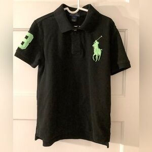 Polo Ralph Lauren Embroidered Logo Polo Shirt Size 7